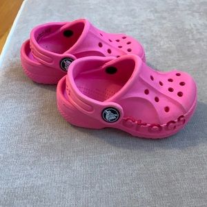 Pink CROCS